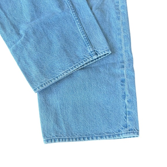Snacks Mother Jeans Pleated Fun Dip Puddle Jeans Light Wash High Rise Small GUC - Picture 4 of 15